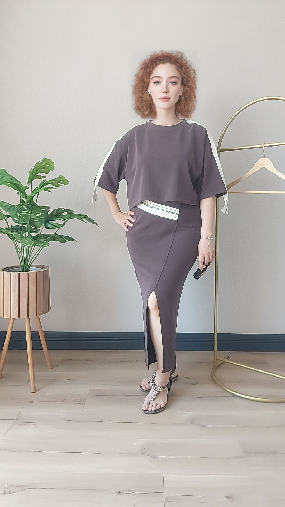 Yumuşak Dokulu Tensel Kahve Alt Üst Takım