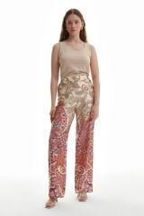 Krem Kalın Askılı Bluz