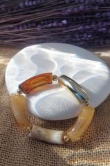 Kemik Lastikli Bileklik