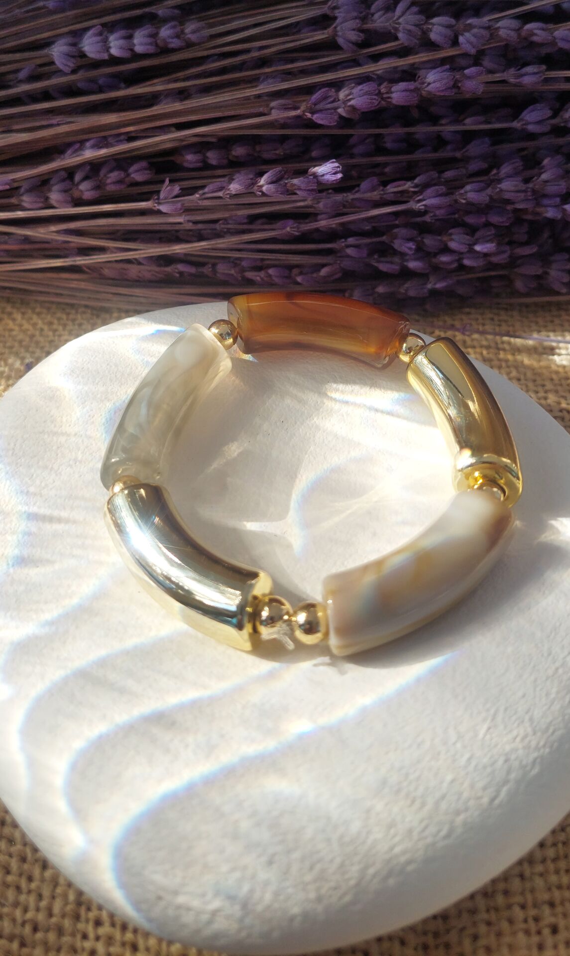 Kemik Lastikli Bileklik