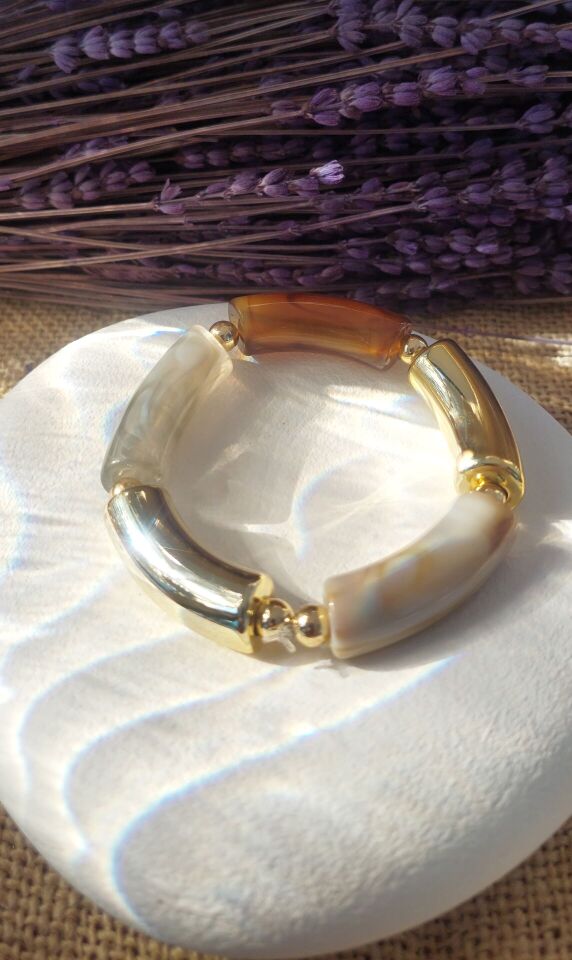 Kemik Lastikli Bileklik