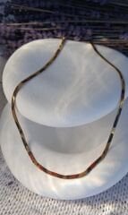 Yılan Desen Çelik Kolye