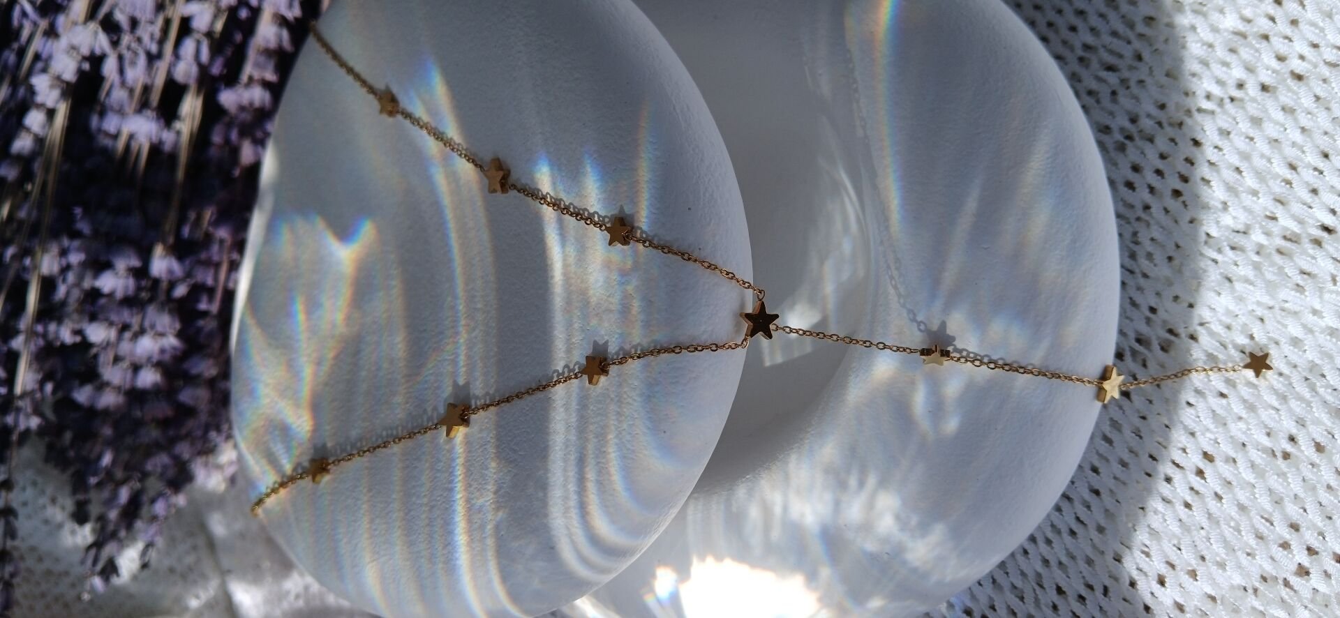 Yıldız Detaylı Çelik Kolye