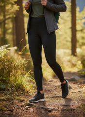 Yüksek Bel Şardonlu Tayt