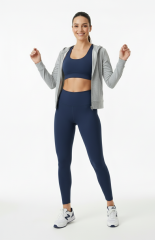 Yüksek Bel Şardonlu Tayt