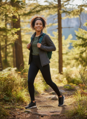 Yüksek Bel Şardonlu Tayt