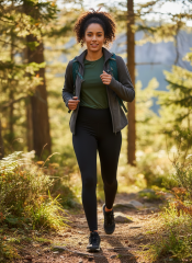 Yüksek Bel Şardonlu Tayt